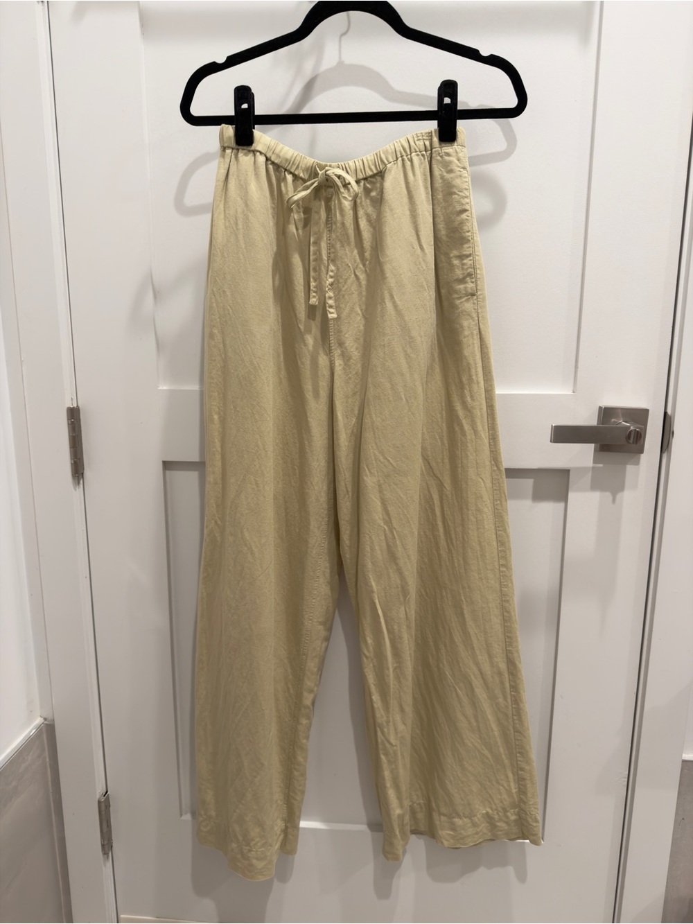 COS Wide-Leg Linen Drawstring Pant